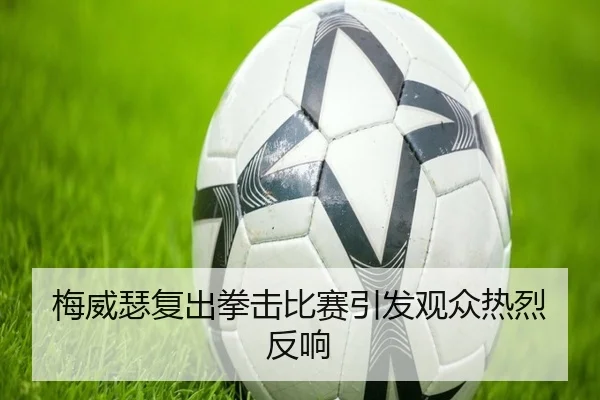 梅威瑟复出拳击比赛引发观众热烈反响